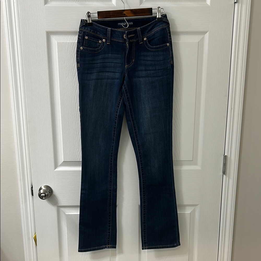 Maurices Blue Boot Cut Jeans Classic Style